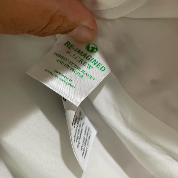 🤍 💜 NWT J Crew lilac lavender & white leopard print shell tank top sz 4 - Picture 5 of 10